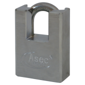 AS11692 - ASEC Closed Shackle Padlock with Removable Cylinder 54mm Boxed