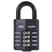 L19593 - SQUIRE CP40 Series Recodable 40mm Combination Padlock with Open Shackle