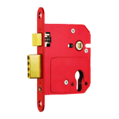 L16247 - ERA 364-51 Fortress BS Euro Sashlock With Cylinder 76mm Satin Chrome Keyed to Differ