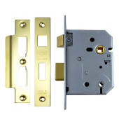 9969 - UNION 2226 Mortice Bathroom Lock 75mm Polished Brass