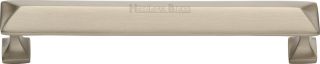C2231 152-SN Heritage Brass Cabinet Pull Pyramid Design 152mm ctc Satin Nickel Finish