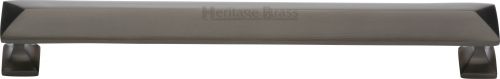 Click Here To Enlarge This Photo Of C2231 203-MB Heritage Brass Cabinet Pull Pyramid Design 203mm ctc Matt Bronze Finish