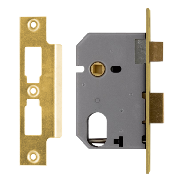 Click Here To Enlarge This Photo Of 10416 - UNION L2241 Oval Sashcase 64mm Polished Brass