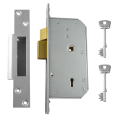219 - UNION C-Series 3K70 Detainer Sashlock 73mm L/H Satin Chrome Keyed to Differ