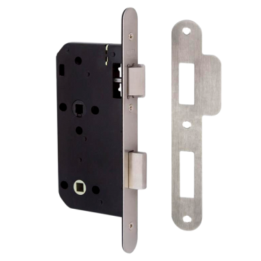 Click Here To Enlarge This Photo Of L14608 - UNION J2C27 DIN Mortice Bathroom Lock 83mm Stainless Steel Radius