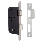 L14609 - UNION J2C27 DIN Mortice Bathroom Lock 83mm Stainless Steel Square