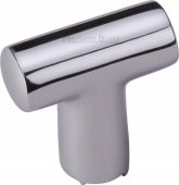 C2234-PC Heritage Brass Cabinet Knob T Shaped 35mm Polished Chrome Finish
