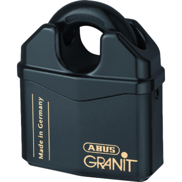 Click Here To Enlarge This Photo Of L19055 - ABUS 37 Series Granit `Plus` Mechanism Solid Steel Rekeyable Closed Shackle Padlock 79mm KA