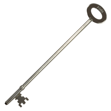 Click Here To Enlarge This Photo Of AS10503 - ASEC Pre-Cut Long FB1 Key to suit Marsden Fire Brigade Locks