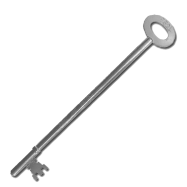 Click Here To Enlarge This Photo Of AS10504 - ASEC Pre-Cut Long FB2 Key to suit Marsden Fire Brigade Locks