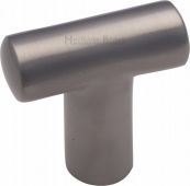 C2234-SN Heritage Brass Cabinet Knob T Shaped 35mm Satin Nickel Finish