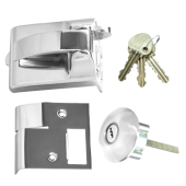 1667 - Ingersoll SC73 60mm Fire Escape Nightlatch Polished Chrome