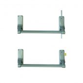 AS3104 - ASEC Double Rebated Panic Bolt Set