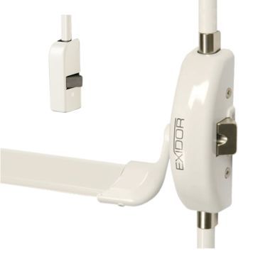 Click Here To Enlarge This Photo Of L21664 - EXIDOR 523 3 Point Horizontal Pullman UPVC Door Panic Bolt