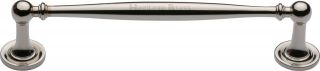 C2533 152-PNF Heritage Brass Cabinet Pull Colonial Design 152mm ctc Polished Nickel Finish