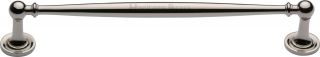 C2533 203-PNF Heritage Brass Cabinet Pull Colonial Design 203mm ctc Polished Nickel Finish