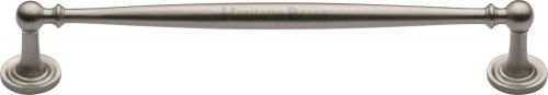 Click Here To Enlarge This Photo Of C2533 203-SN Heritage Brass Cabinet Pull Colonial Design 203mm ctc Satin Nickel Finish