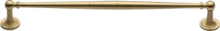 C2533 254-SB Heritage Brass Cabinet Pull Colonial Design 254mm ctc Satin Brass Finish