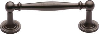 C2533 96-MB Heritage Brass Cabinet Pull Colonial Design 96mm ctc Matt Bronze Finish