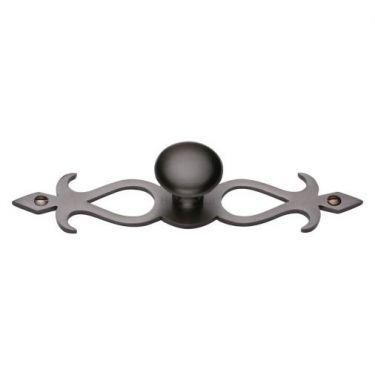 Click Here To Enlarge This Photo Of C3074 32-MB M.Marcus Heritage Brass Cabinet Knob Round Backplate Design 32mm Matt Bronze