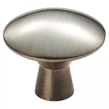 Click Here To Enlarge This Photo Of FTD523SN - Carlisle Brass Fingertip Design Disc Knob 27mm Satin Nickel