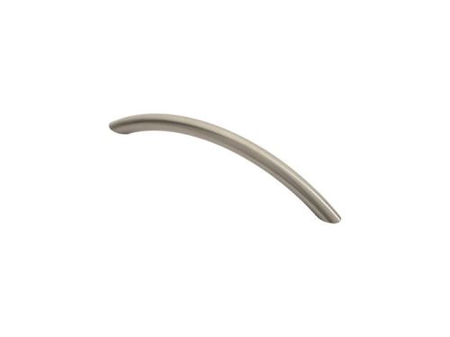 Click Here To Enlarge This Photo Of FTD450BSN - Carlisle Brass Fingertip Design 10mm Bow Handle (128mm c/c) 153mm Satin Nickel