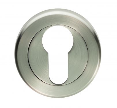 Click Here To Enlarge This Photo Of SZR001SN - Carlisle Brass Serozzetta Euro Profile Escutcheon (Concealed Fix)  Satin Nickel