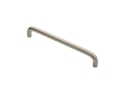 Click Here To Enlarge This Photo Of FTD460CSN - Carlisle Brass Fingertip Design 10mm D Handle (160mm c/c) 170mm Satin Nickel