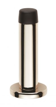 Click Here To Enlarge This Photo Of AZ21PN - Carlisle Brass Wall Mounted Doorstop 64mm Polished Nickel