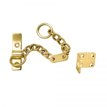 Click Here To Enlarge This Photo Of AA75 - Carlisle Brass Heavy Door Chain Electro Brass