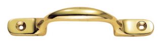 AA96 - Carlisle Brass Sash Handle 102mm Polished Brass