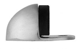 AA20CP - Carlisle Brass Floor Mounted Doorstop (Oval) Polished Chrome