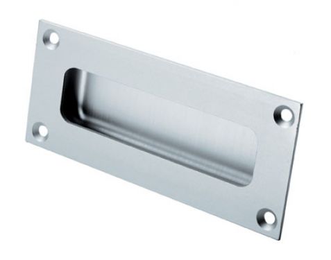 Click Here To Enlarge This Photo Of FPH4100SAA - Carlisle Brass Eurospec Flush Pull 100 x 50mm Satin Anodised Aluminium