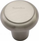 C3990 32-SN Heritage Brass Cabinet Knob Round Edge Design 32mm Satin Nickel Finish