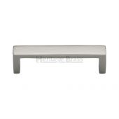 C4520 101-PNF Heritage Brass Cabinet Pull Wide Metro Design 101mm ctc Polished Nickel Finish