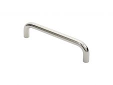 CSD1225BSS - Carlisle Brass Eurospec 19mm Dia D Pull Handle - 225mm c/c Polished Stainless Steel