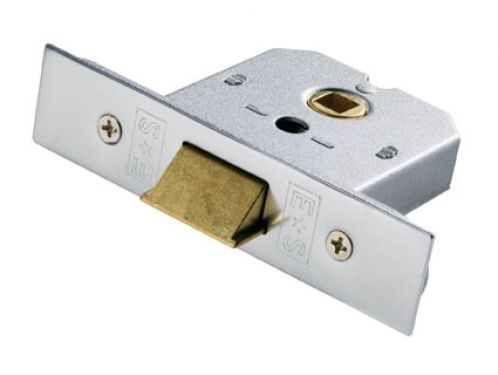 Click Here To Enlarge This Photo Of FLL8025SCP - Carlisle Brass Eurospec Flat Latch 64mm Satin Chrome