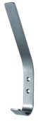 HCH1013SSS - Carlisle Brass Eurospec 175 x 20mm Flat Hat & Coat Hook Satin Stainless Steel