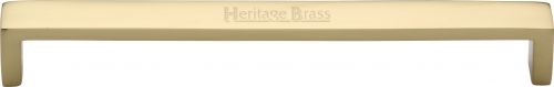 Click Here To Enlarge This Photo Of C4520 203-PB Heritage Brass Cabinet Pull Wide Metro Design 203mm ctc Polished Brass Finish