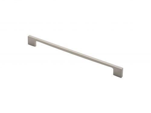 Click Here To Enlarge This Photo Of FTD3065DSN - Carlisle Brass Fingertip Design Slim D Handle (256mm c/c) 288mm Satin Nickel