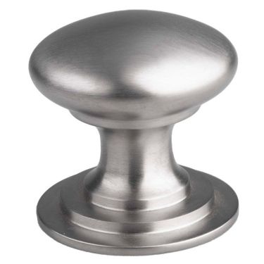Click Here To Enlarge This Photo Of M47CSN - Carlisle Brass Fingertip Design Victorian Knob 38mm Satin Nickel