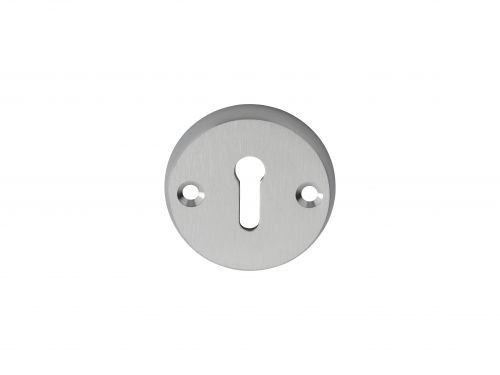 Click Here To Enlarge This Photo Of AA345SC - Carlisle Brass Standard Key Escutcheon (Face Fix) Satin Chrome