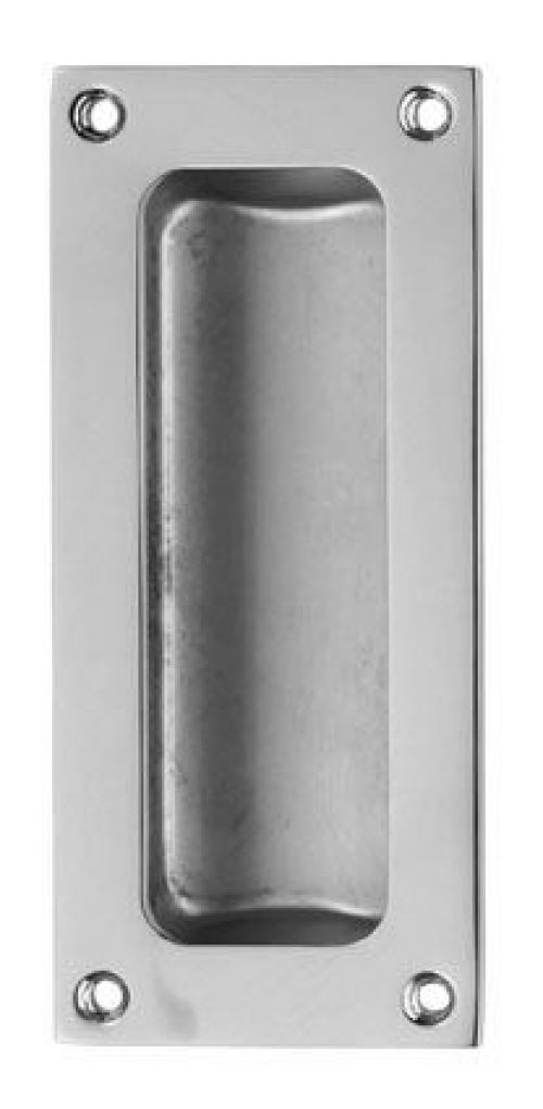 Click Here To Enlarge This Photo Of AQ90CP - Carlisle Brass Flush Pull 102 x 45mm Polished Chrome
