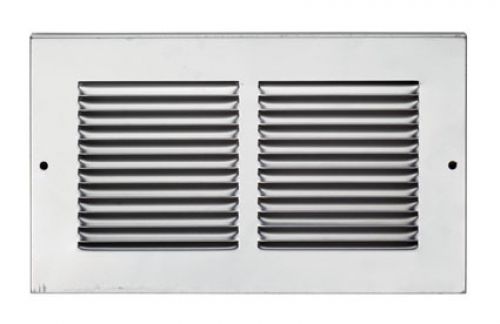 Click Here To Enlarge This Photo Of ES420 - Carlisle Brass Eurospec Silver Louvre Grille (For Intumescent ES400 150 x 150mm )