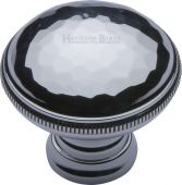 C4545-PC Heritage Brass Cabinet Knob Hand Beaten Design 32mm Polished Chrome Finish