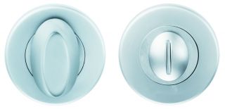 SZC004SC - Carlisle Brass Serozzetta Turn & Release (Concealed Fix) Satin Chrome