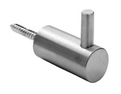 Click Here To Enlarge This Photo Of HCH1017SSS - Carlisle Brass Eurospec Concealed Fix 16mm Dia Coat Hook Satin Stainless Steel