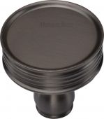 C4547-MB Heritage Brass Cabinet Knob Venetian Design 32mm Matt Bronze Finish