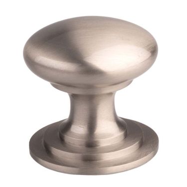 Click Here To Enlarge This Photo Of M47DSSE - Carlisle Brass Fingertip Design Victorian Knob 42mm Satin Stainless Steel