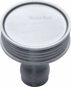 C4547-SC Heritage Brass Cabinet Knob Venetian Design 32mm Satin Chrome Finish